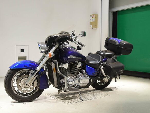 2003 Honda VTX 1800, синий, 760000 рублей - вид 4