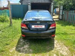 2011 Hyundai Solaris I, чёрный, 790000 рублей, вид 5