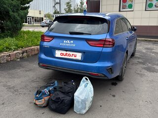 2021 Kia Ceed III Рестайлинг, синий, 2500000 рублей, вид 4