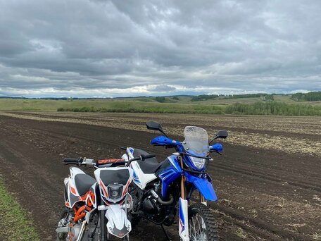 2021 Motoland XR250 Enduro, синий, 160000 рублей, вид 2