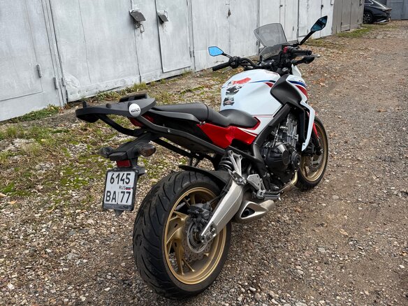 2014 Honda CB 650F, белый, 600000 рублей - вид 3