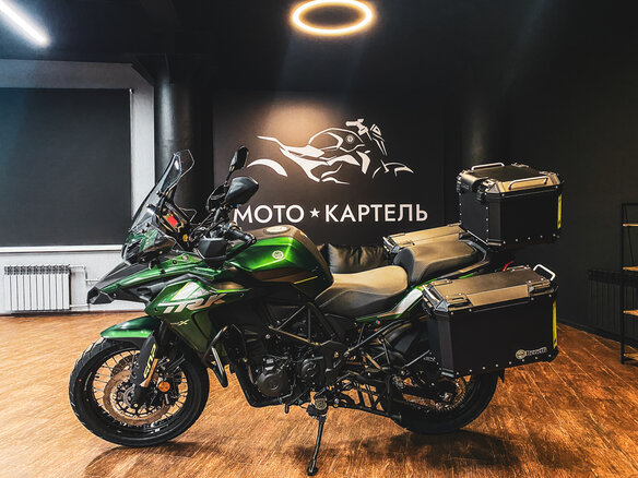 2026 Benelli TRK 502 X, зелёный, 659000 рублей