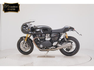 2021 Triumph Thruxton, чёрный, 1100000 рублей, вид 2