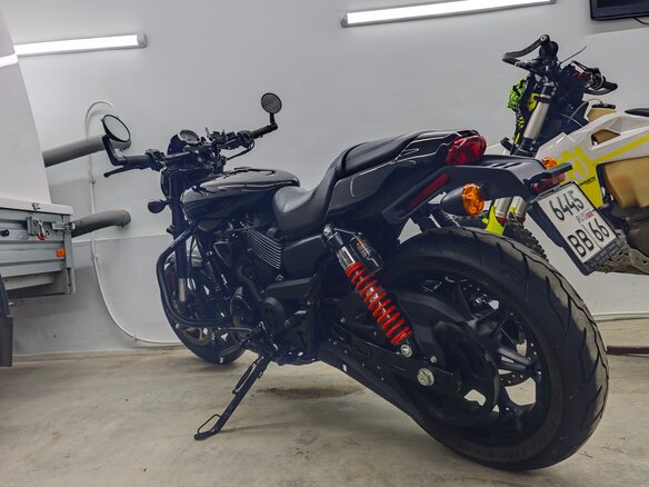 2020 Harley-Davidson Street Rod, чёрный, 730000 рублей - вид 7