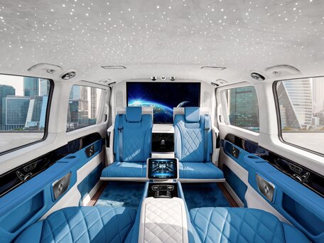 2026 Mercedes-Benz V-Класс Extra Long 300 d экстра длинный III (W447) Рестайлинг 2, чёрный, 29000000 рублей, вид 2