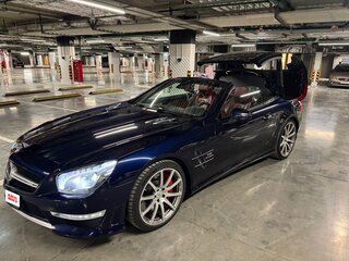 2014 Mercedes-Benz SL-Класс AMG 63 AMG III (R231), синий, 6900000 рублей, вид 2