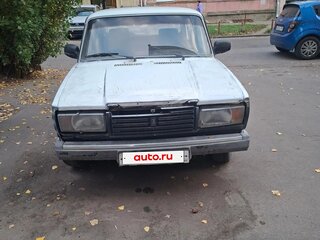 2004 Lada (ВАЗ) 2107, белый, 65000 рублей, вид 1