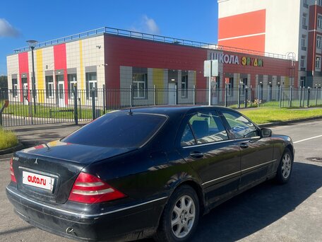 2002 Mercedes-Benz S-Класс 500 IV (W220), чёрный, вид 5
