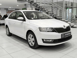 2019 Skoda Rapid I Рестайлинг, белый, 1320000 рублей, вид 3