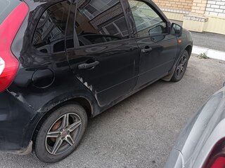 2013 Lada (ВАЗ) Kalina II, синий, 230000 рублей, вид 4