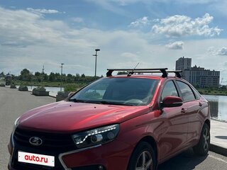 2016 Lada (ВАЗ) Vesta I, красный, 620000 рублей, вид 1