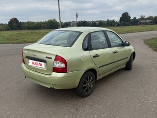 2006 Lada (ВАЗ) Kalina I, зелёный, 100000 рублей, вид 3