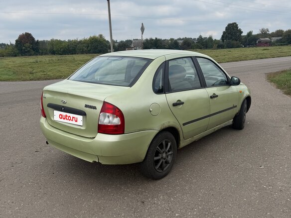 2006 Lada (ВАЗ) Kalina I, зелёный - вид 2