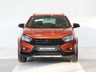 2018 Lada (ВАЗ) Vesta SW I, оранжевый, 809000 рублей, вид 2