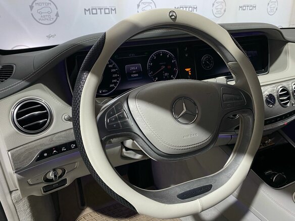 2015 Mercedes-Benz S-Класс 500 VI (W222, C217), чёрный, 3750000 рублей - вид 10
