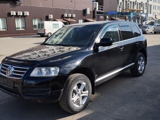 2004 Volkswagen Touareg I, чёрный, 750000 рублей, вид 1