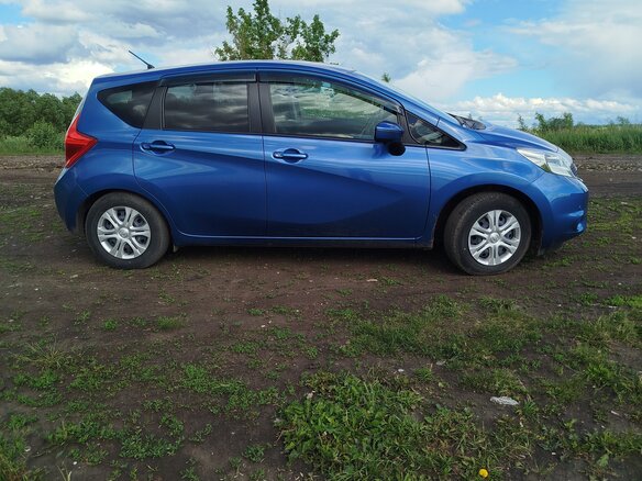 2016 Nissan Note II Рестайлинг, синий - вид 12
