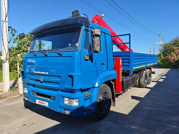 2011 КамАЗ 65117, синий, 4980000 рублей - вид 1