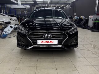 2017 Hyundai Sonata VII (LF) Рестайлинг, чёрный, 1525000 рублей, вид 3