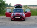 2019 Mini Hatch JCW III (F55/F56) Рестайлинг, красный - вид 3