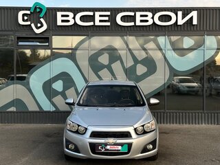 2012 Chevrolet Aveo II, серебристый, 576000 рублей, вид 5