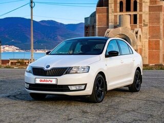2017 Skoda Rapid I Рестайлинг, белый, 1090000 рублей, вид 1