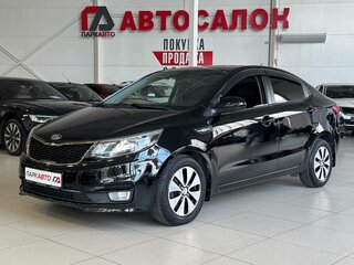 2015 Kia Rio III Рестайлинг, чёрный, 1175000 рублей, вид 1