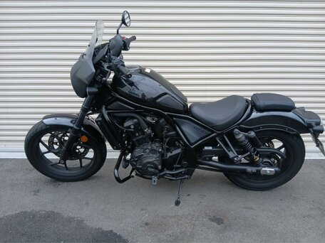 2024 Honda CMX 1100 Rebel, чёрный, 1147000 рублей, вид 1