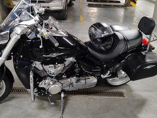 2009 Suzuki Intruder M1800R, чёрный, 1300000 рублей, вид 1