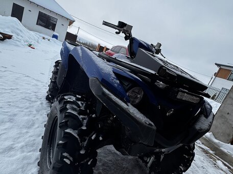 2019 Yamaha Grizzly 700, синий, 1360000 рублей, вид 1