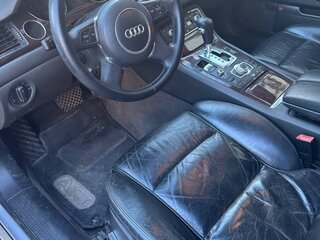 2003 Audi A8 II (D3), серебристый, 700000 рублей, вид 3