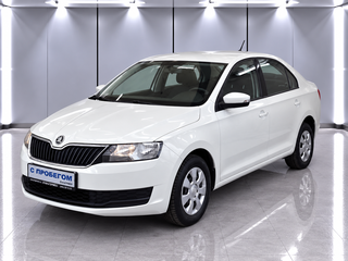 2018 Skoda Rapid I Рестайлинг, белый, 955000 рублей, вид 1