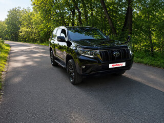 2021 Toyota Land Cruiser Prado 150 Series Рестайлинг 3, чёрный, 5699000 рублей, вид 2