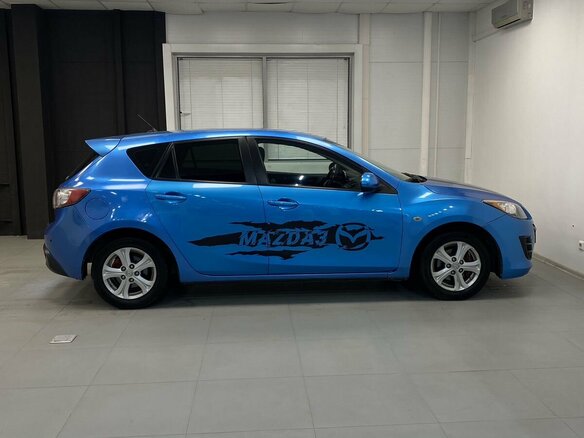 2011 Mazda 3 II (BL), голубой, 800000 рублей - вид 7