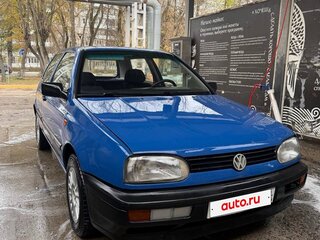 1992 Volkswagen Golf III, синий, 170000 рублей, вид 4