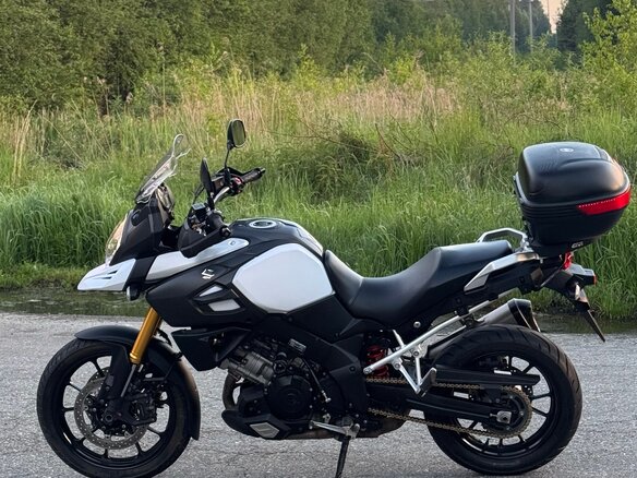 2014 Suzuki V-Strom 1000, белый, 750000 рублей - вид 5