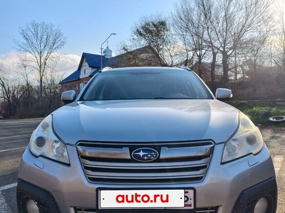 2012 Subaru Outback IV Рестайлинг, серебристый, 1300000 рублей - вид 2