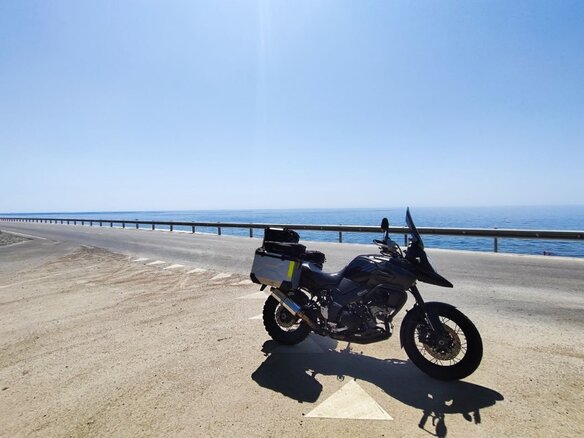 2017 Suzuki V-Strom 1000, чёрный, 600000 рублей - вид 6