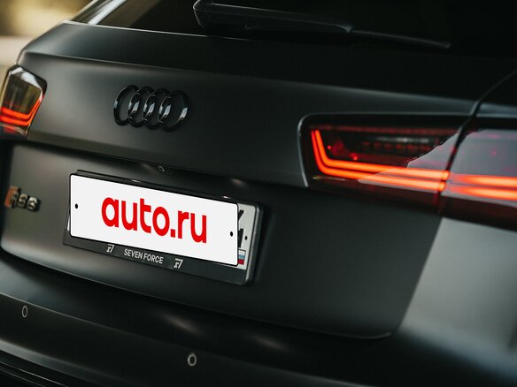 2017 Audi RS 6 performance III (C7) Рестайлинг, чёрный - вид 10