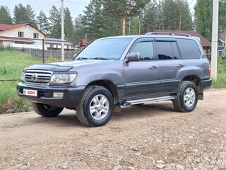 2003 Toyota Land Cruiser 100 Series Рестайлинг 1, серый, 2000000 рублей, вид 2