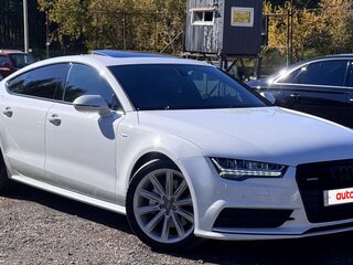 2017 Audi A7 I (4G) Рестайлинг, белый, 2760000 рублей, вид 2