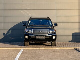 2015 Toyota Land Cruiser 200 Series Рестайлинг 1, чёрный, 3795000 рублей, вид 2