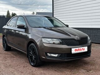 2017 Skoda Rapid I Рестайлинг, коричневый, 1150000 рублей, вид 1
