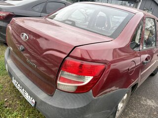 2013 Lada (ВАЗ) Granta I, красный, 229000 рублей, вид 4
