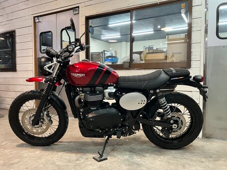 2022 Triumph Scrambler, красный, 1030000 рублей, вид 2