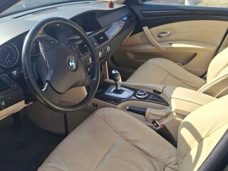 2007 BMW 5 серии 523i V (E60/E61) Рестайлинг, чёрный, 1200000 рублей, вид 4