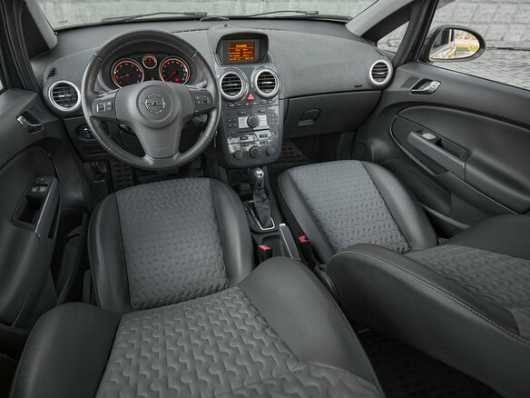 2012 Opel Corsa D Рестайлинг II, чёрный, 625000 рублей - вид 12
