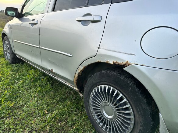 2003 Mazda Demio II (DY), серый, 200000 рублей - вид 13