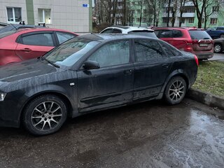 2003 Audi A4 II (B6), чёрный, 500000 рублей, вид 4
