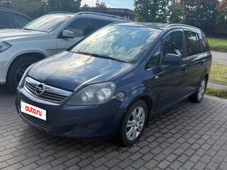 2011 Opel Zafira B Рестайлинг, синий, 560000 рублей, вид 1